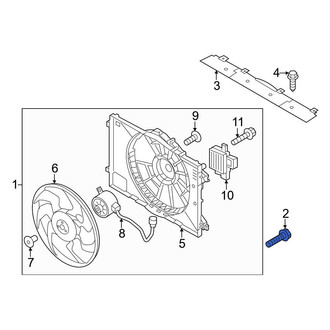 Kia OE - Engine Cooling Fan Shroud Bolt