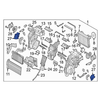Kia OE - HVAC Blend Door Actuator
