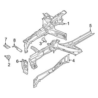 Kia OE - Fender - Structural Components & Rails (Wave / Wind)