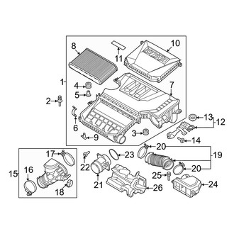Kia OE - Engine / Transaxle - Air Intake (EX / EX Touring / LX / Plug-In Hybrid EX / Plug-In Hybrid SX Touring / SX / SX Touring)