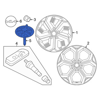 Kia OE - Spare Tire Stud