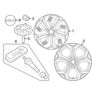 Kia OE - Wheels (EX / EX Touring / LX / Plug-In Hybrid EX / Plug-In Hybrid SX Touring / SX / SX Touring)