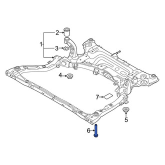 Kia OE - Suspension Crossmember Bolt
