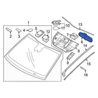 Kia OE - Front Interior Rear View Mirror
