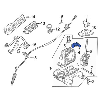 Kia OE - Front Automatic Transmission Shift Lever Bracket