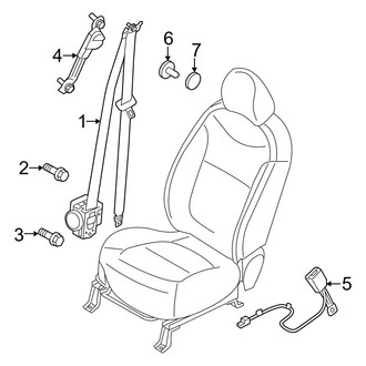 Kia OE - Restraint Systems - Front Seat Belts