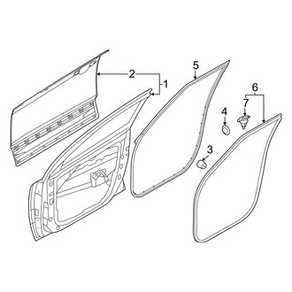 Kia OE - Front Door - Door & Components