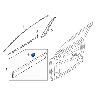 Kia OE - Door Molding Clip