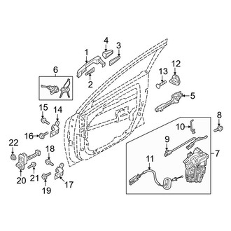 Kia OE - Front Door - Lock & Hardware