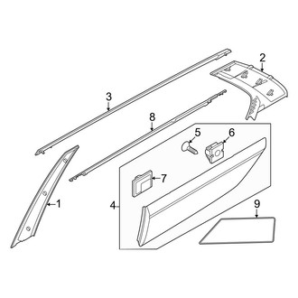 Kia OE - Rear Door - Exterior Trim