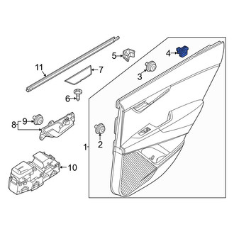 Kia OE - Door Interior Trim Panel Retainer