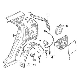 Kia OE - Quarter Panel & Components