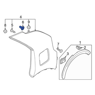 Kia OE - Tail Light Grommet