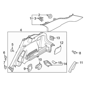 Kia OE - Quarter Panel - Interior Trim