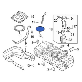 Kia OE - Fuel Pump Tank Seal