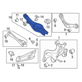 Kia OE - Front Right Suspension Control Arm