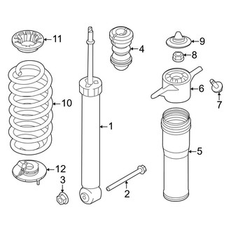 Kia OE - Rear Suspension - Shocks & Components (Wave / Wind)