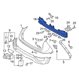 Kia OE - Rear Bumper Impact Bar