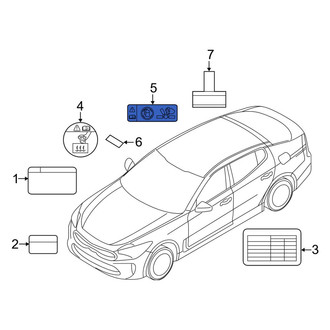 Kia OE - Caution Label
