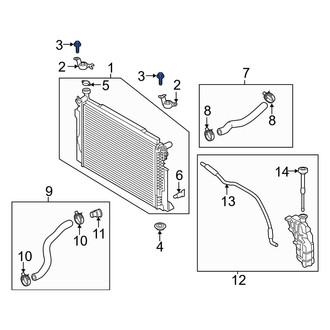 Kia OE - Lower Headlight Mounting Bolt