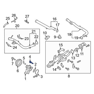 Kia OE - Manifold Absolute Pressure Sensor Bolt