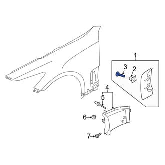 Kia OE - Bumper Trim Screw