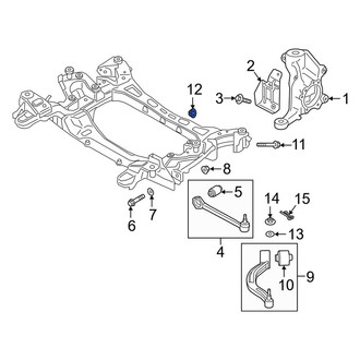 Kia OE - Lower Suspension Control Arm Nut
