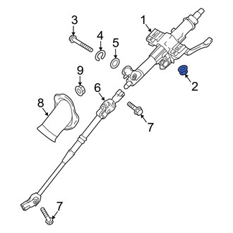 Kia OE - Steering Column Nut
