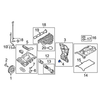 Kia OE - Front Engine Crankshaft Seal