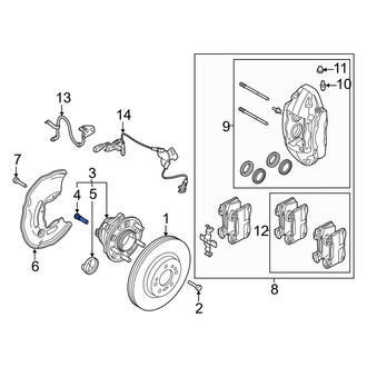 Kia OE - Wheel Lug Stud