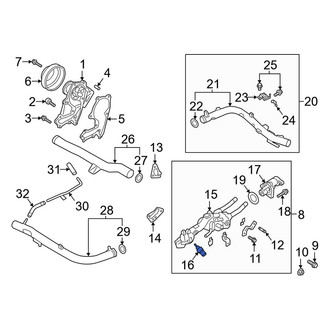 Kia OE - Engine Coolant Temperature Sensor