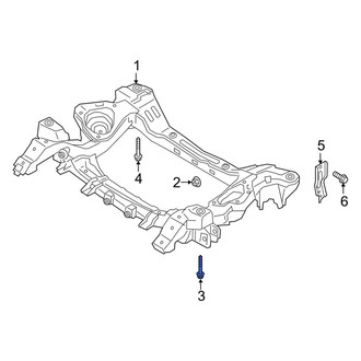 Kia OE - Front Suspension Crossmember Bolt