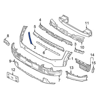 Kia OE - Front Right Bumper Cover Bracket