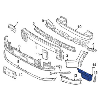 Kia OE - Front Left Radiator Shutter Assembly