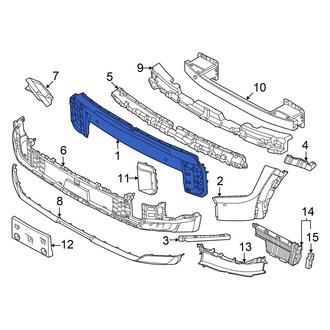 Kia OE - Front Upper Bumper Cover