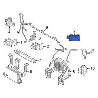 Kia OE - Front Left Collision Warning Sensor