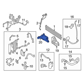 Kia OE - A/C Compressor Bracket