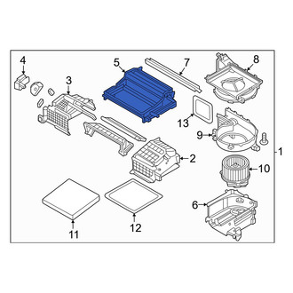 Kia OE - Cabin Air Filter Case