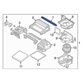 Kia OE - Front Cabin Air Filter Cover