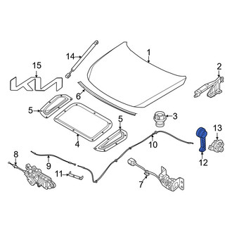 Kia OE - Front Hood Release Handle