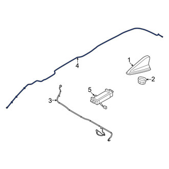 Kia OE - Rear Antenna Cable
