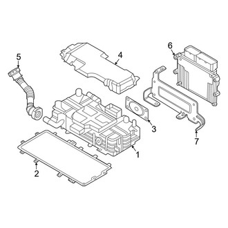 Kia OE - Electrical Components (Front Inverter), (AWD)