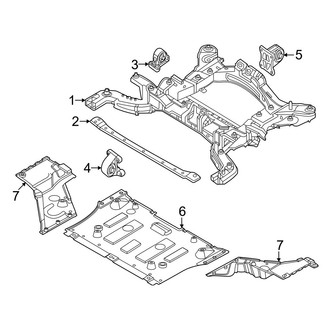 Kia OE - Front Suspension - Suspension Mounting (AWD)