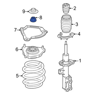 Kia OE - Suspension Strut Nut