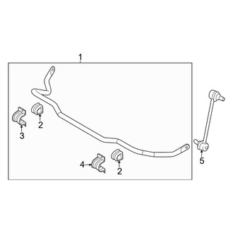 Kia OE - Front Suspension - Stabilizer Bar & Components (RWD)