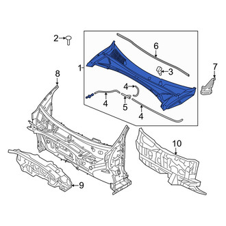Kia OE - Front Cowl Cover