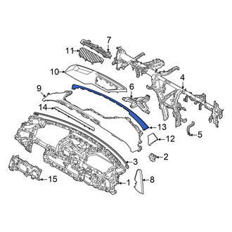 Kia OE - Upper Inner Instrument Panel Trim Panel