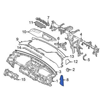 Kia OE - Left Instrument Panel Side Cover