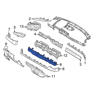 Kia OE - Lower Instrument Panel Molding