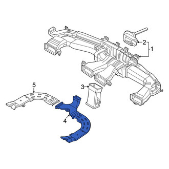 Kia OE - Center Right Instrument Panel Air Duct